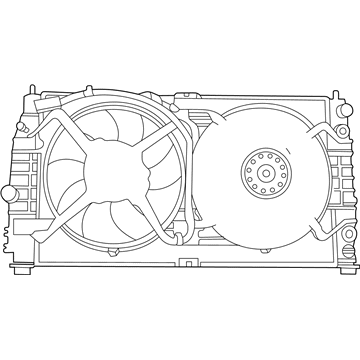 Chrysler Concorde Fan Shroud - 4758294AB