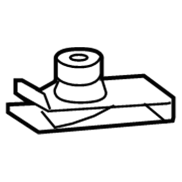 Jeep 6506035AA Lower Housing Nut