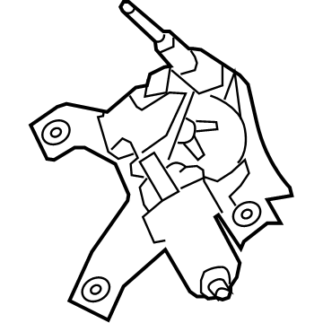 Jeep 5116146AE Wiper Motor