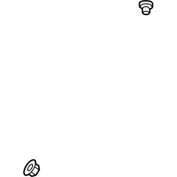 Dodge 6102252AA Lower Control Arm Nut