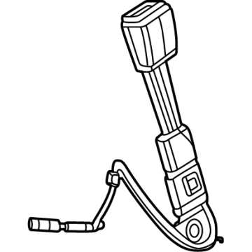 Dodge 7JY52TX7AA Buckle