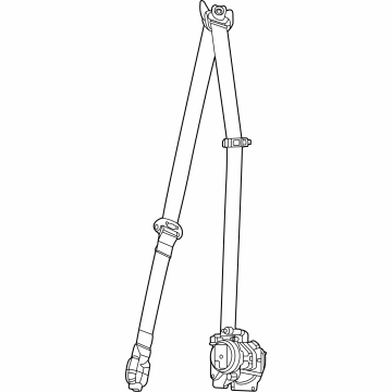 Dodge 7LJ98TX7AC Seat Belt Assembly