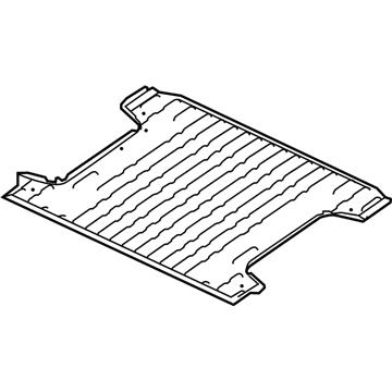 Ram 68590252AA Rear Floor Pan