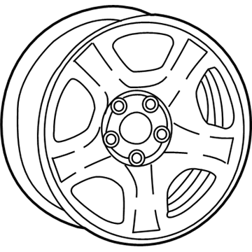 2020 Jeep Compass Spare Wheel - 5VL54RXFAA