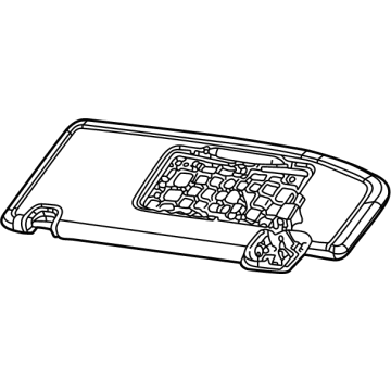 Jeep Grand Cherokee Sun Visor - 6ML72WT3AE