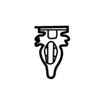 Dodge 6505918AA Door Trim Panel Retainer