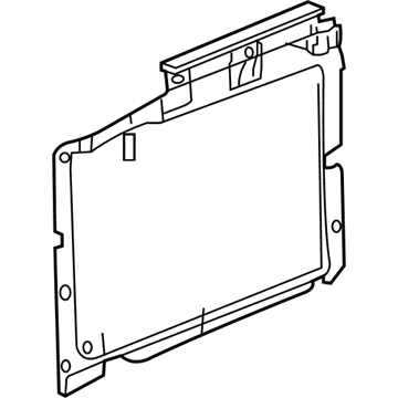 Dodge 4717700AF Water Shield
