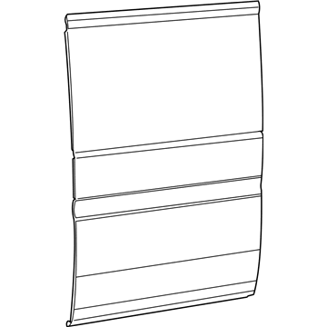 Ram 68095743AA Front Outer Panel