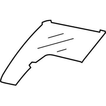 Dodge 5139932AA Sunroof Glass