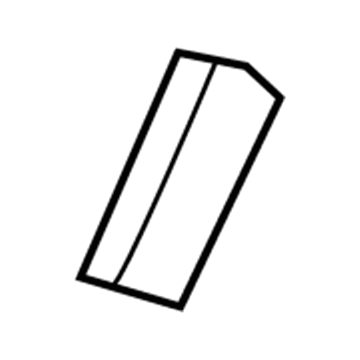 Dodge 4278662 Lift Gate Glass Spacer