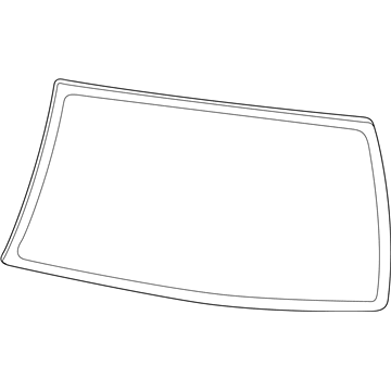 Dodge 55256564AB Lift Gate Glass