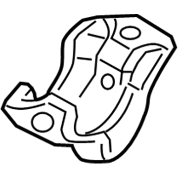 Jeep Sway Bar Bracket - 68370016AC
