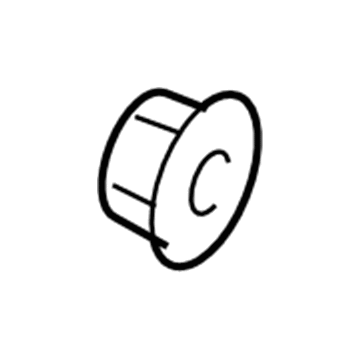 Jeep 6512602AA Stabilizer Link Nut