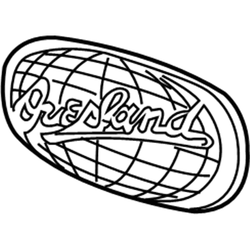 Jeep 55157358AB Nameplate