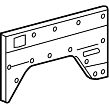 Mopar 5123231AA Compartment Trim, Driver Side