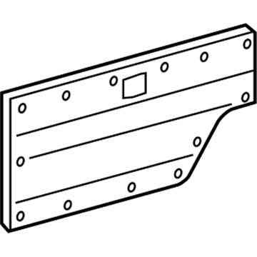 Dodge 5123238AA Compartment Trim