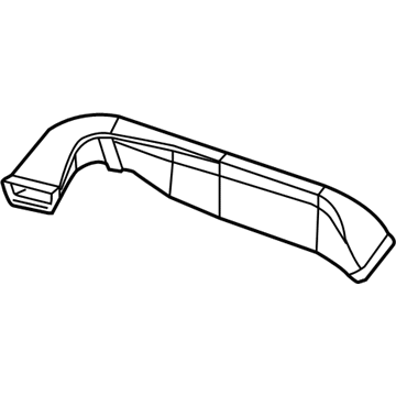 Chrysler 5114282AA Lower Air Duct
