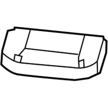 Mopar 1NL59DK2AA Cushion Cover, Beige, Rear Driver Side