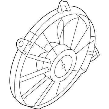 Dodge 68102116AA Fan Assembly