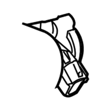 Chrysler Throttle Position Sensor - 68405577AA