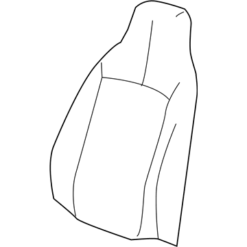 Dodge ZA301D5AA Seat Back