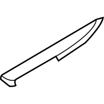 2004 Dodge Viper Exhaust Heat Shield - 5037284AC