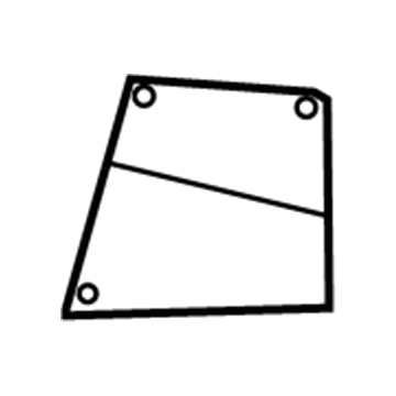 Mopar 5290148AC Heat Shield, Front Passenger Side Mopar 5290148AC Heat Shield, Front Passenger Side