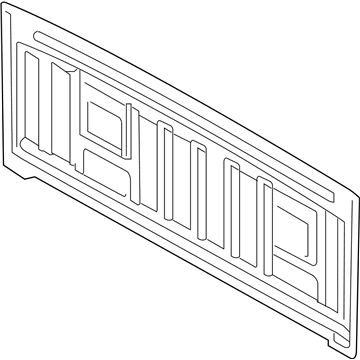 Dodge 68525516AA Back Panel