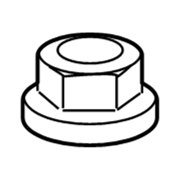 Dodge 6501730 Receiver Nut