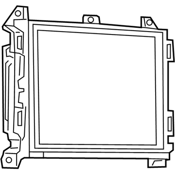 Jeep 68295725AD Radio