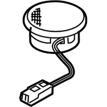 Dodge MR306599 Speaker