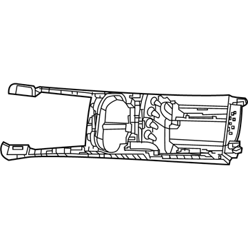 Chrysler Center Console Base - 1LD99DX9AA