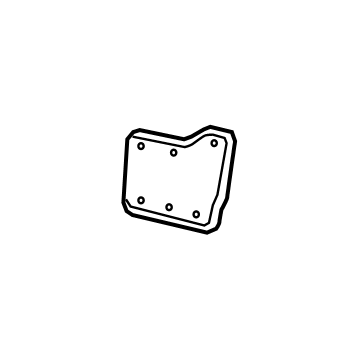 Mopar 5ZF79TX7AA Mat, Front