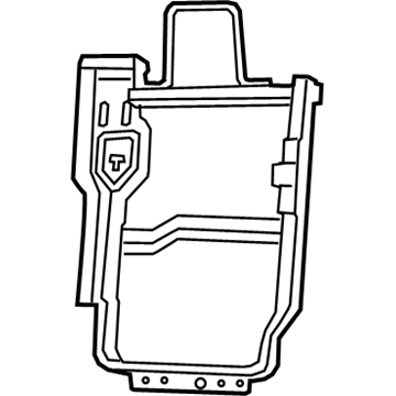 Mopar 68272059AC Seat Back Frame, Front Center