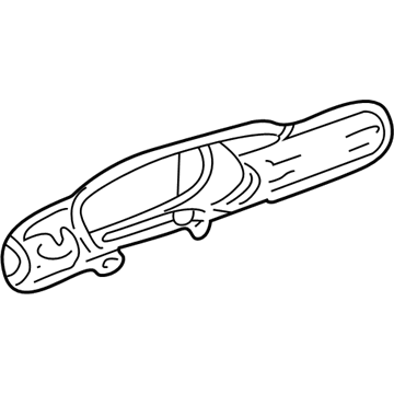 Chrysler SC38WL8AI Cluster Bezel