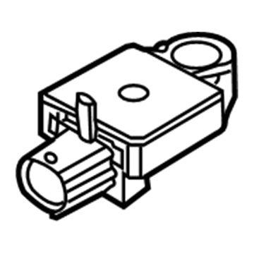 Dodge 4896061AB Front Impact Sensor