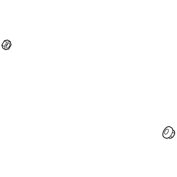 Dodge 6104719AA Stabilizer Link Nut