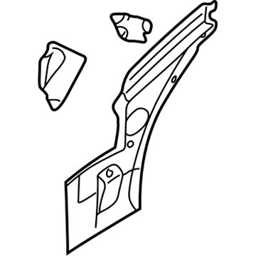 Chrysler 4580186AF Side Shield