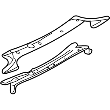 Chrysler 4580349AI Support Brace