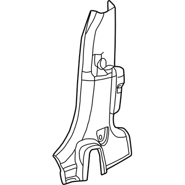 Chrysler WN94WL8AB Center Pillar Trim