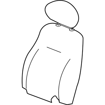 Chrysler 5139293AA Seat Back Pad