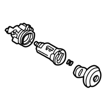 Jeep 4778125 Cylinder & Keys