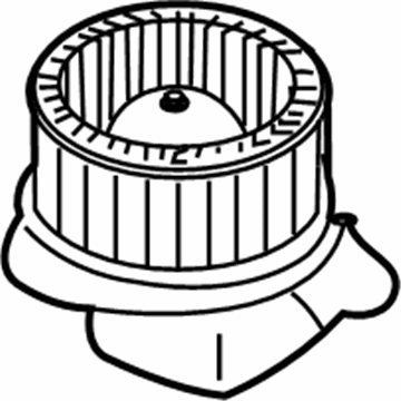Dodge 5096255AA Blower Motor