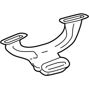 Chrysler 4698533AB Defroster Duct