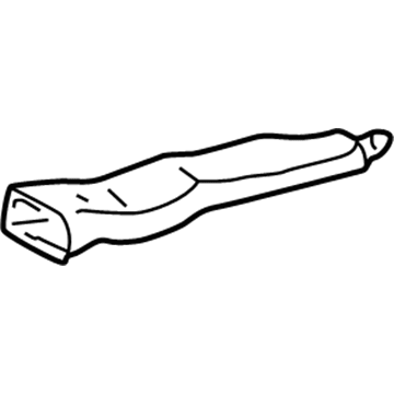 Chrysler 4758350AB Heat Duct