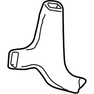 Mopar 4734733AB Duct, Front Center