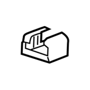 Dodge 5LJ32DX9AA Track End Cap