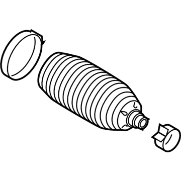 Ram 68267196AA Tie Rod Boot