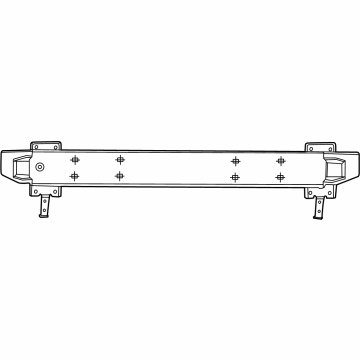 Ram 68531874AA Impact Bar