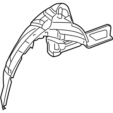 Dodge 5112992AC Inner Wheelhouse